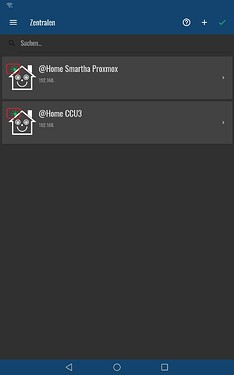 Zentralen - Design Dunkel